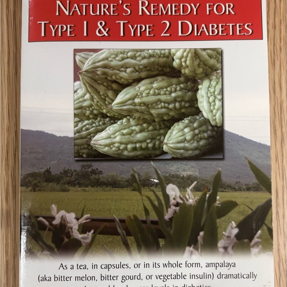 Ampalaya Natures Remedy For Type 1 & 2 Diabetes  Bitter Melon
